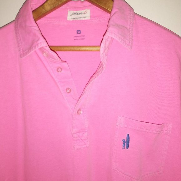 johnnie-O Other - johnnie-o Men's Medium Pink Polo EUC